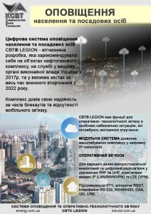 оперативне інформування громадян про надзвичайні ситуації